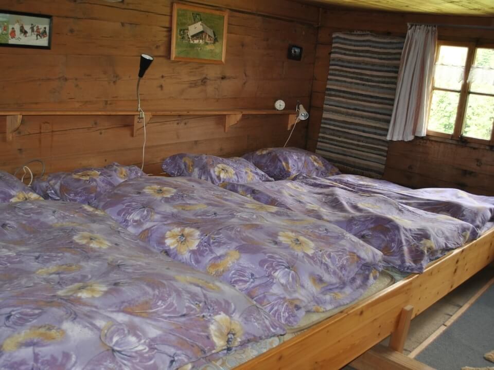 Grosszügiger Schlafraum